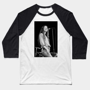 Edie Brickell BW Photograph Baseball T-Shirt